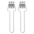 thumbnail image 1 of Miangastore Pounders Silver 2Pcs 8.3x1.6In, 1 of 8