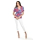 thumbnail image 5 of Blusa escote cruzado Roman Fashion /Juvenil, 6931 (Fiusha / Azul) fucsia EG, 5 of 5