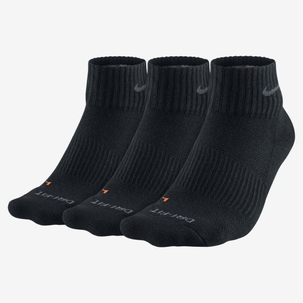 Nike Men's Low Cut DriFit Cotton Cushioned Socks