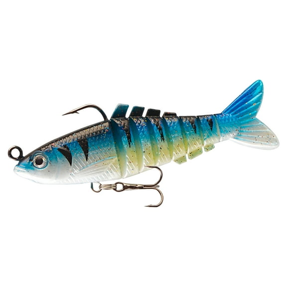 9cm17g Fishing Lure 3D Fisheye Sharp Hook Increased Fish Rate Durable Simulation Design Colorful Jointed Realistic Multi Sections Soft Bait Fishing Lure