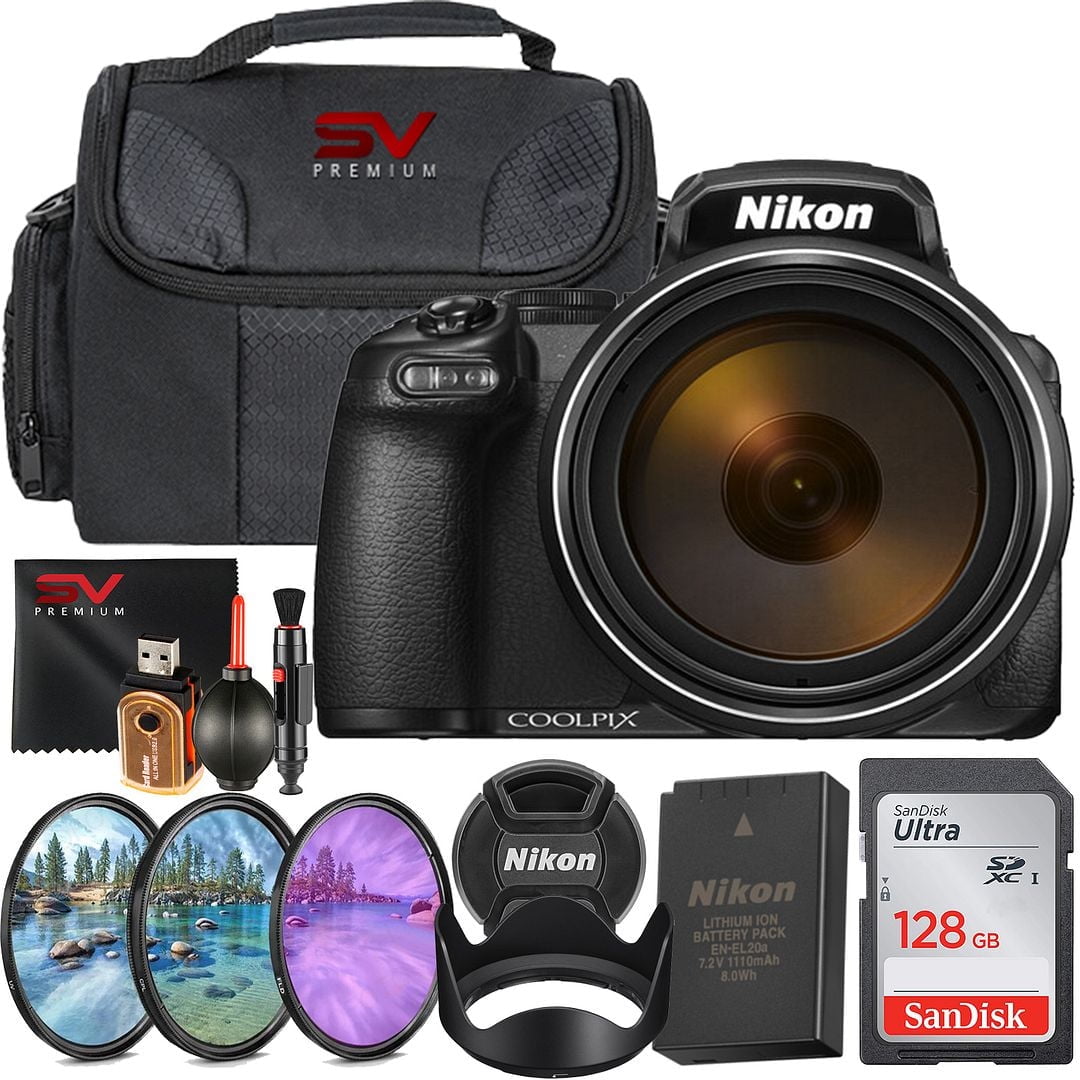 Nikon COOLPIX P1000 Digital Camera, 125X Optical Zoom, WIFI