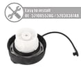 thumbnail image 4 of Unique Bargains 52100552AG 52030387AB Car Auto Fuel Tank Cap Gas Cover for Jeep Wrangler JK 03-18 Compass 08-18 Grand Cherokee 01-19, 4 of 6