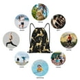 thumbnail image 6 of Sikiie Christmas Gold Deers Drawstring Backpack Drawstring Bags, Draw String Back Bag for Sports, Gym, Travel, Swimming, Beach-Small, 6 of 6