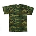 thumbnail image 2 of Rothco 11288 Men Heavyweight Camo Short Sleeve T-Shirt - Extra Large, 2 of 2
