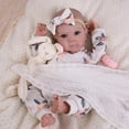thumbnail image 4 of Muñeca Reborn Milidool Realilike Girl de 50 cm con accesorios, 4 of 9