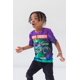 thumbnail image 5 of Camiseta Monster Jam Grave Digger púrpura/verde para niños de 10 a 12 años, 5 of 7