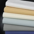 thumbnail image 2 of Soft 100% Cotton Percale Sheet Sets Deep pockets Made in Egypt Sheets - Twin - Sea, 2 of 2