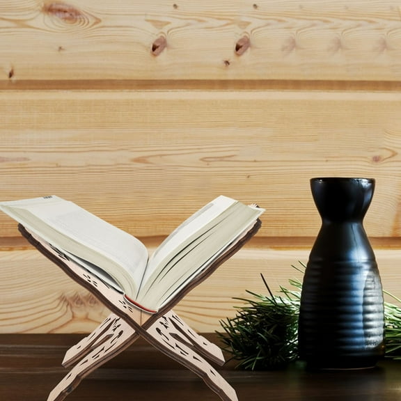 WHAMVOX  Bible Holder Stand Book Shelf Quran Bookshelf Beautiful