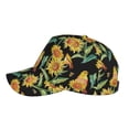 thumbnail image 2 of Lsque Sunflowers And Bird Baseball Cap Trucker Low Profile Hat Golf Dad Hat Adjustable Original Classic Unconstructed Plain Cap Men Women, 2 of 9