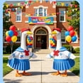 thumbnail image 6 of Gooses Clothes Yard Accent for Home Decors, Back to School Season Set for 23 Inch Porch Goose, Cute Backpack and Pencil Costume, Ideal for Campus Entrance and Welcome Ceremonies, 6 of 9