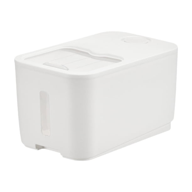 Caja de almacenamiento de alimentos para mascotas, contenedor de almacenamiento de alimentos para cereales y arroz, organizador de cocina, contenedor de harina hermético para el hogar de