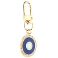 thumbnail image 2 of Alloy Key Chain Evil Eye Keychain Bag Hanging Pendant Valentines Keychain Gift for Girlfriend, 2 of 6