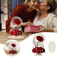 thumbnail image 2 of CY5O5ee Mother'S Day Tabletop Decoration Love You Mothers Day Gifts Presents From Daughter Son Christmas Birthday Gifts Desk Signs for Home Bedroom Room Shelf Table Decor (Roses), 2 of 8