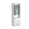 thumbnail image 5 of Easy Track PH32-TR 25-1/8" Wide Elite Closet Organizer System - Truffle, 5 of 7