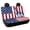 Statue of Liberty Flag, variant on POLERO Galaxy Starry Sky Print Wear Resistant Car Seat Covers for Car Interior Auto Interior, Non-Slip Seat Covers Sets Stretch Car Back Seat Covers