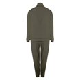 thumbnail image 7 of LEKODE Comfort Sweatshirt Yoga Sets for Women Casual Sets for Women Womens Long Sleeve Tops Womens Top Long Sleeve Tops for Woman Long Sleeve Tops Army Green S, 7 of 7