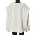 thumbnail image 7 of Minimalist Luxe Fleece Jacket (S, White), 7 of 7