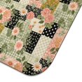 thumbnail image 5 of Pioneer Flower Floral Print Pattern Kitchen Dish Drying Mat 1 Pack, Ultra Absorbent Microfiber Drainer Mat, 16"x18", 5 of 6
