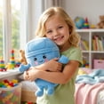 thumbnail image 6 of Plush Toys Blue Recycle Bin Stuffed Doll 15.7 Inch Soft Pillow Toys for Student Bedroom Nursery Decor Birthday Gift, 6 of 8