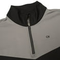 thumbnail image 3 of Calvin Klein Traverse 1/2 Zip Mid-Layer - GRY-BLK - M, 3 of 4