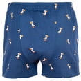 thumbnail image 2 of Happy Shorts Boxers de hombre tejidos - Estilo americano, algodón, estampados Pelícano pequeño XL (X-Large), 2 of 3