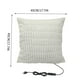 thumbnail image 2 of Fundas de almohada, fundas de almohada, fundas de almohada decorativas, funda de cojín eléctrica USB, control de temperatura de 5 velocidades, funda de almohada térmica para oficina., 2 of 6
