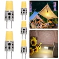 thumbnail image 4 of 5 Uds GY6.35 AC 12V 3W Bombilla LED Maíz Regulable para Lámpara Cristal Araña (CW), 4 of 7