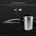 thumbnail image 5 of Car Heating Kettle, Simple 12V 300Ml Portable in Car Coffee Maker Tea Pot Vehicle Heating Cup Lid Outdoor Water Bottle Electric Tea Kettle,1 x Car 12V Bottle Heater Cup,silver, 5 of 5