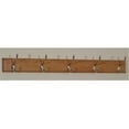 thumbnail image 1 of Wooden Mallet HCR-5NLO 5 Hook Coat Rack in Light Oak - Nickel, 1 of 3