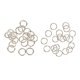 thumbnail image 1 of 40 ANILLOS partidos de metálico chapado en plata 4,5 mm Fornituras para joyas, 1 of 9