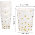thumbnail image 3 of HWZWT Individual paper cups for parties and celebrations, 3 of 5