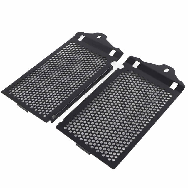 Protection de Radiateur Couvercle de Grille de Protection, Radiateur de Moto Grille de Protection Installation Facile en Acier Inoxydable Empêcher Lavage de Pluie pour R1200GS LC 2013-2018