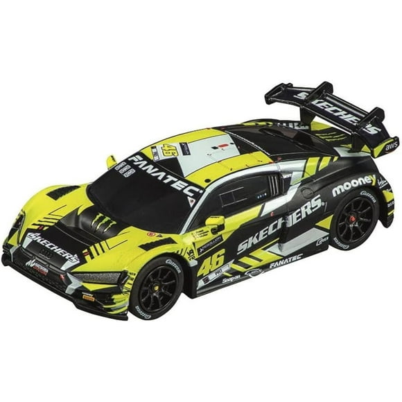 TRAHOO-64230 Audi R8 LMS GT3 Valentino Rossi No.46 1:43 Scale Analog Slot Car Racing Vehicle GO!!! Slot Car Toy Race Track Sets