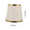 thumbnail image 2 of CRAFTHROU 1 Pc Hanging Lamp Shades Metal Assorted Color Easy to Install for Indoor Lighting, 2 of 5