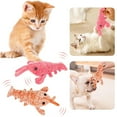 thumbnail image 2 of Moving Lobster Pet Toy - Interactive, Realistic Design, Flannel Material, 36*20*6.5cm, 2 of 6