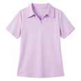 thumbnail image 4 of shoper Girls Polo Shirts Golf Tennis School Uniform Short Sleeve T Shirts V-Neck Collared Workout Tops for 3-14 Years (Light Purple), 4 of 5
