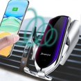 thumbnail image 1 of Vett Wireless Car Charger Holder Automatic Clamping Ventilated Mobile Phone Holder 10W Qi Express, 1 of 5
