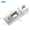 thumbnail image 2 of Shower Head Bracket Replace Accessory Bathroom Bracket with Fittings Bathing Sprinkling Rack Bath Sprinkler Holders Mount Holder Replacement, 2 of 6