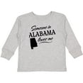 thumbnail image 3 of Inktastic Someone in Alabama Loves Me Boys or Girls Long Sleeve Toddler T-Shirt, 3 of 5