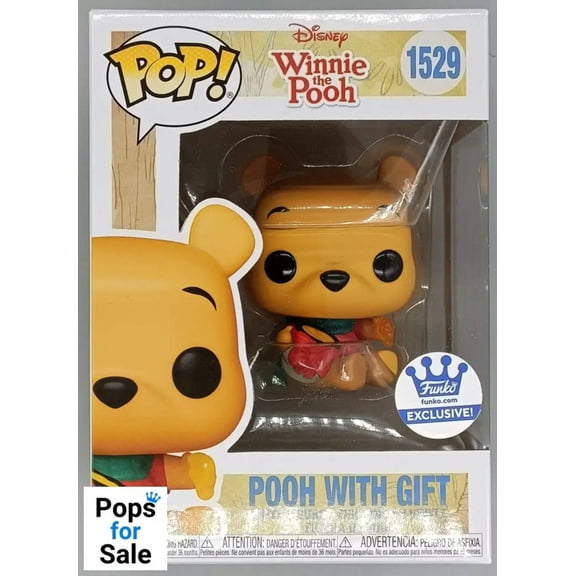 1529 Pooh with Gift - Disney Winnie the Pooh Funko POP - Brand New