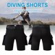 thumbnail image 4 of Pantalones cortos de surf de buceo de neopreno Pantalones cortos de buceo antiarañazos Equipo de deportes acuáticos Hugtrwg Para estrenar, 4 of 9