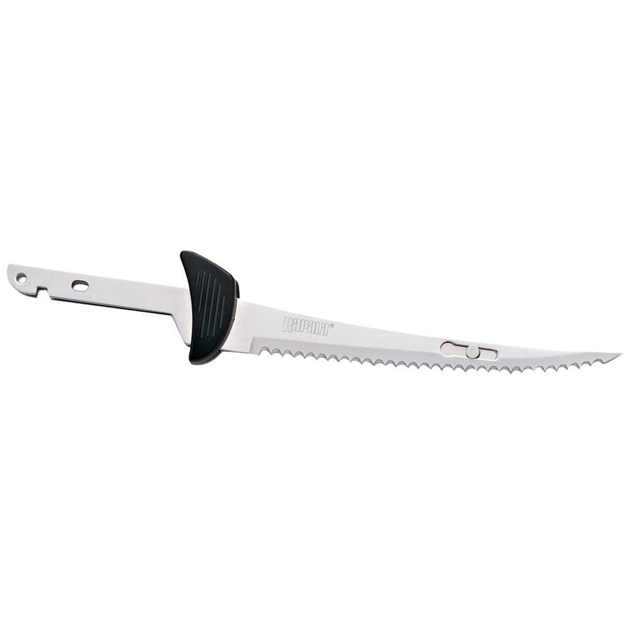 Rapala Heavy Duty Electric Fillet Knife Combo Pack, 6" & 7.5" Blades, Black/Gray