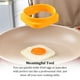 thumbnail image 4 of Advancent Molde para huevos fritos, moldes para tortillas redondas de doble cara, herramientas de silicona, moldes para hacer tortitas, accesorios para Cocina y Comedor cian Advancent HA067226-03, 4 of 6