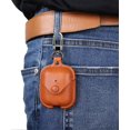 thumbnail image 5 of Funda de carga para Apple Airpods, funda de piel sintética compatible con Apple Airpods 1/2 (amarillo), 5 of 5