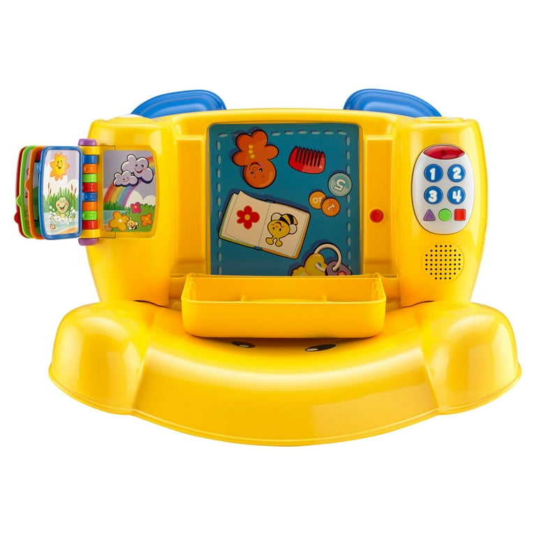 Fisher-Price Laugh & Learn Smart Stages Chair Electronic Learning Toy for  Toddlers, Yellow 