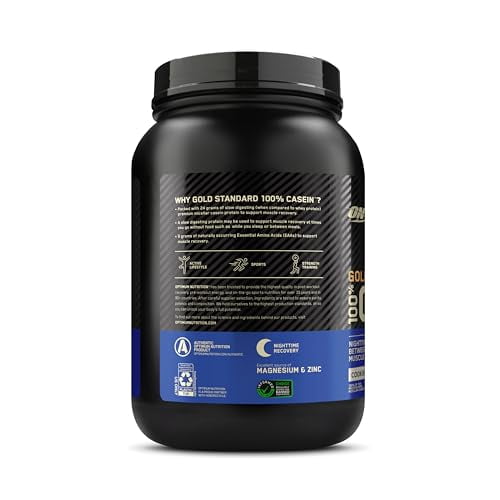Optimum Nutrition 100% Casein, 24g Protein Powder, Cookies Optimum Nutrition 100% Casein, 24g Protein Powder, Cookies