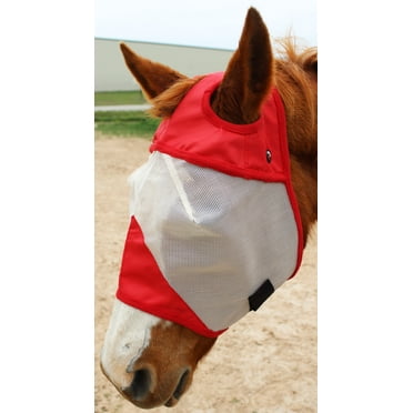Equine Horse  FlyMask Summer Spring Airflow Mesh Scrim 73222RD