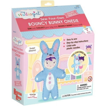 My Studio Girl Sew-Your-Own Bouncy Bunny Onesie