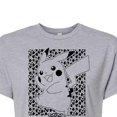 thumbnail image 3 of Pokémon - Pikachu Pattern - Juniors Cropped Cotton Blend T-Shirt, 3 of 5