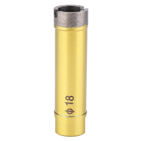 

Glass Marble & Ceramic Hole Saw Cutter 18mm Diamond Tip Drill Bit for Angle Grinder